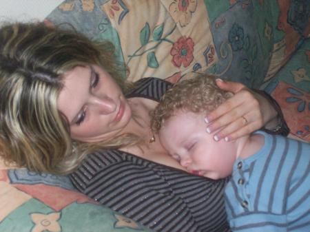 Brian en pleine sieste!