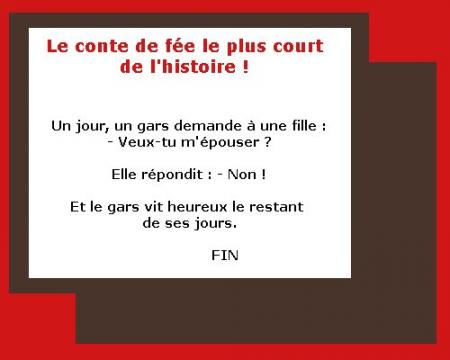 Je dis que pour l'inverse ca marche aussi