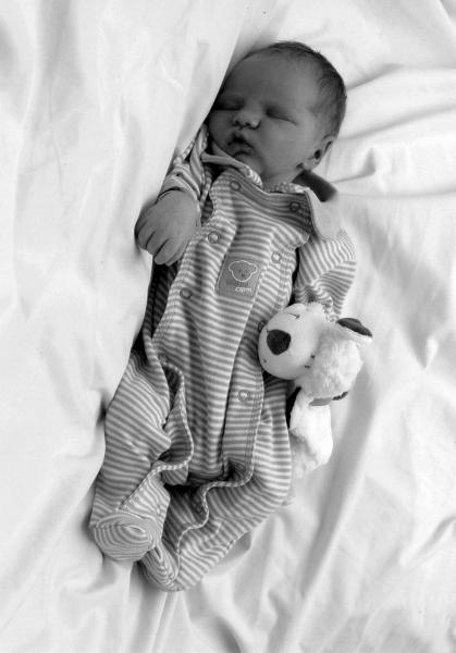 une photo de Brian a la maternit�...