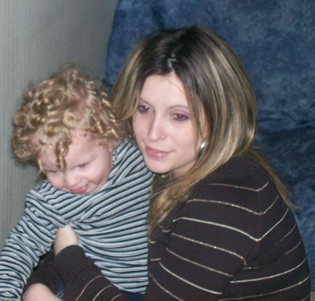 Avec mon petit miracle!!!